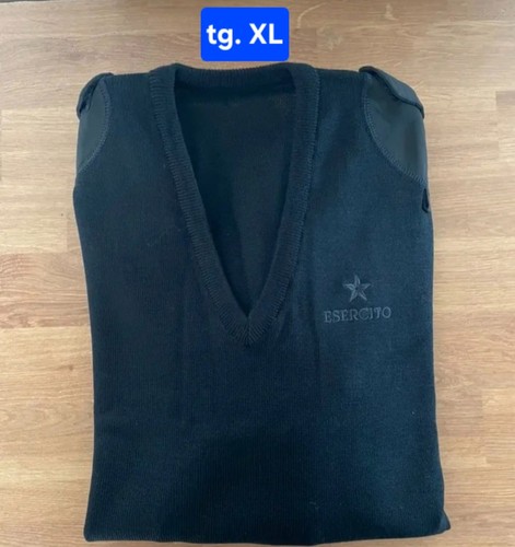 Maglione esercito nero xl - maglione, tg.xl