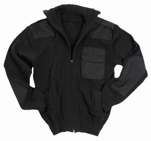 Esercito nero stile full zip - esercito,