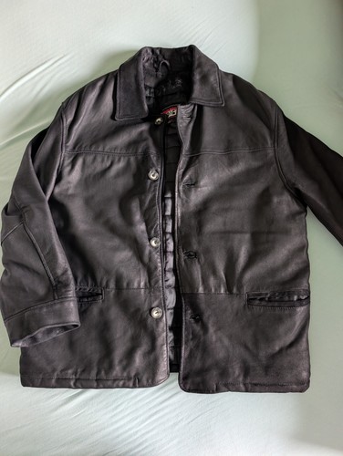 Giacca pelle uomo - pelle,