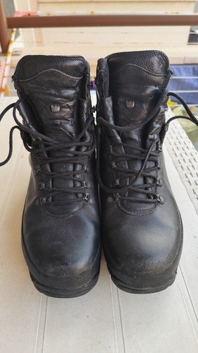 Scarpa scarpone pelle nero - scarpone, in