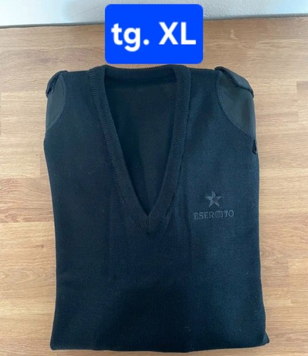 Maglione esercito nero - esercito, tg.xl