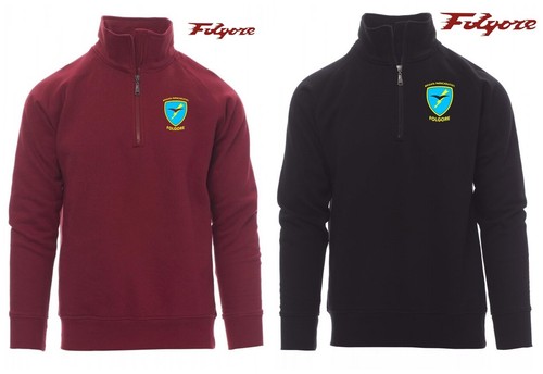 Felpa maglia mezza zip - zip, brigata